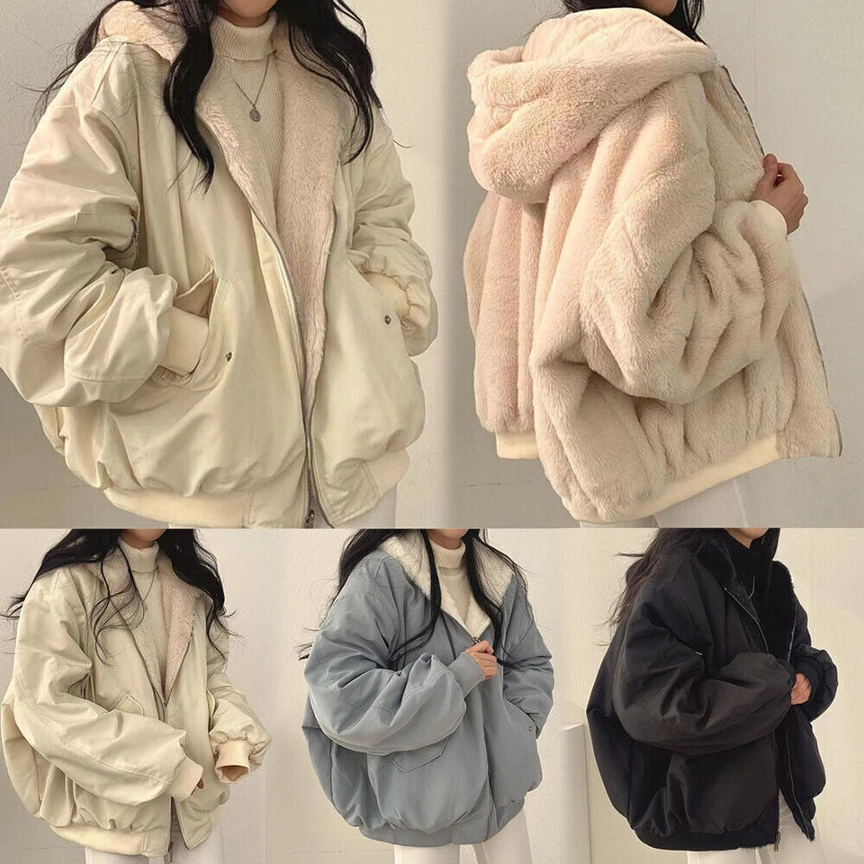 2-in-1 Hooded Jacket For Women