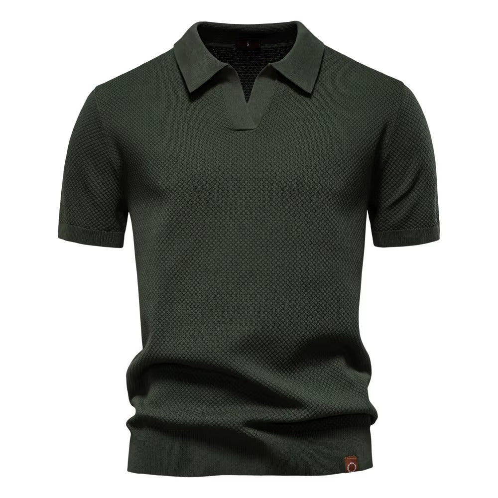 Velure Knit Polo Shirt