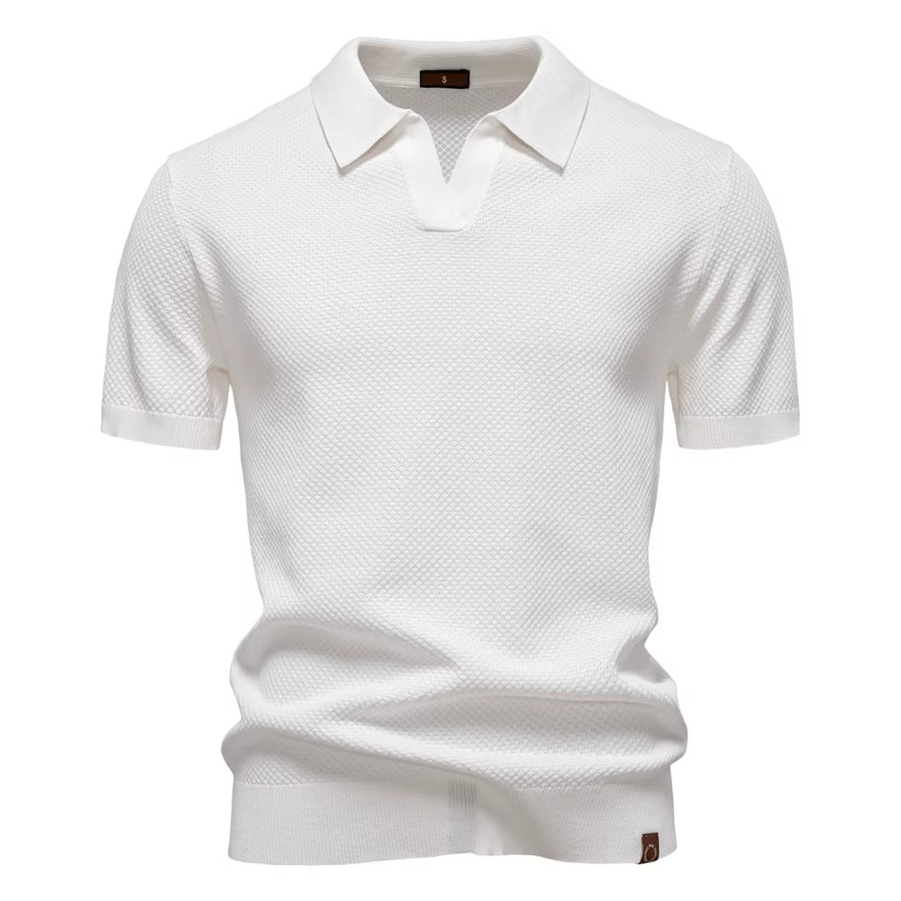 Velure Knit Polo Shirt
