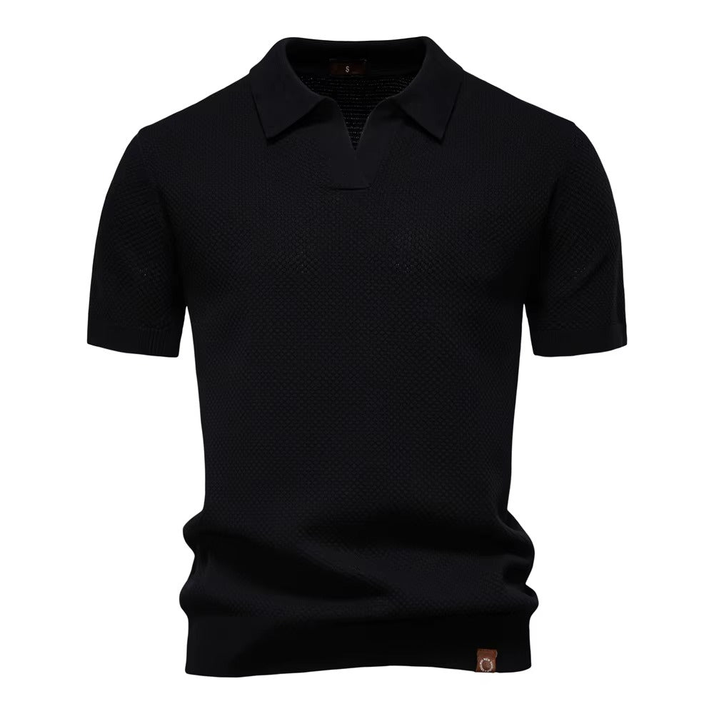 Velure Knit Polo Shirt