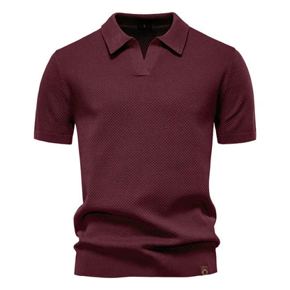 Velure Knit Polo Shirt