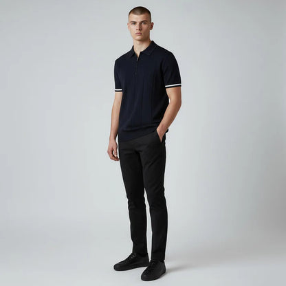 Elite Zip-Collar Polo