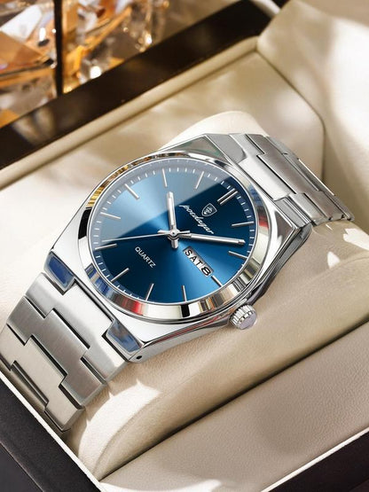 Modern Round-Dial Men’s Timepiece