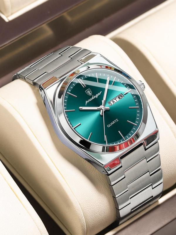 Modern Round-Dial Men’s Timepiece