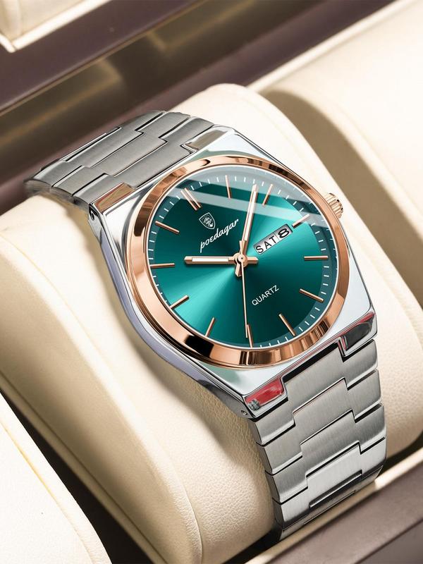 Modern Round-Dial Men’s Timepiece